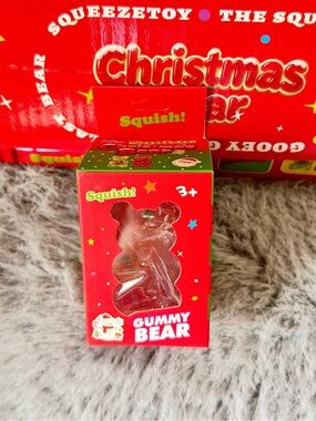 Gummy Bear Squishy Red New in Box